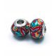  Charms Colors of Autumn - modular bead made of Murano glass