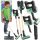  VACUUM CLEANER FOR CHILDREN 2IN1 VERTICAL AND HANDHELD SUCTION FUNCTION LARGE SET