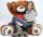  Large teddy bear 180cm ginger color