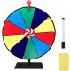  COLORFUL WHEEL OF FORTUNE FOR OWN WRITING, DRAWING GAME