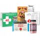  A gift for a friend's 40th birthday, a set of pills, a first aid kit, a box