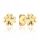  585 gold earrings clovers