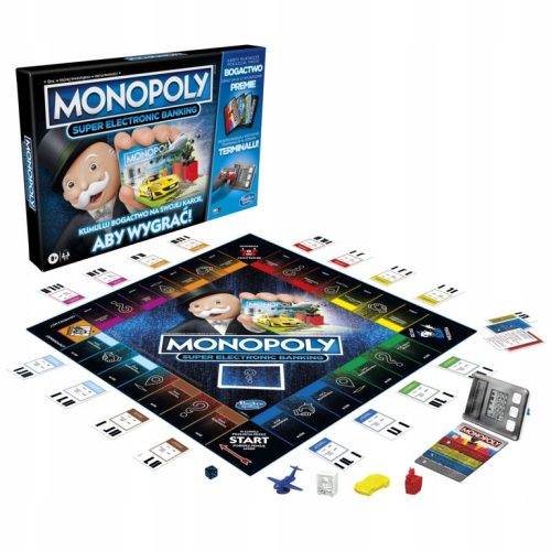  Hasbro Monopoly Super Electronic Banking Board Game