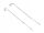  Silver earrings 925 with zircon, long, for every occasion, gift