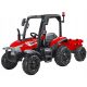  Large children's tractor with 4x4 trailer, remote control