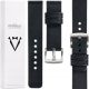  MOVEAR 20mm Strap Genuine Leather Black