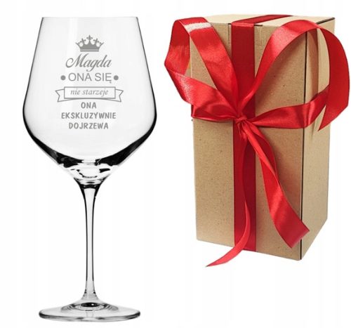  Personalized XXL Wine Glass 860ml for Whole Wine ENGRAVING Gift