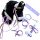  Headcollar/bridle with fur for Hobby horse, ,lunge,breastplate-a3-a4-a5-