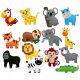  ZOO Animals Felt DIY Sewing Kit