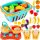  VEGETABLES FRUITS FOR CHILDREN CUTTING ON VELCROPS KITCHEN SHOPPING BASKET