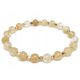  Bracelet natural stone k0538 CITRINE QUARTZ 6 mm