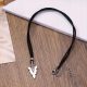  Men's necklace on a strap ARROWHEAD steel pendant