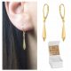  Gold earrings 585 hanging ICICLES