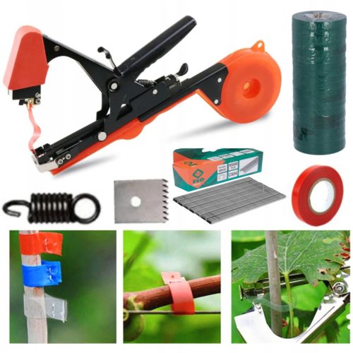  TAPENER GARDEN STAPLER FOR BINDING PLANTS 2nd generation QUALITY + FREE GIFTS