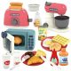  CHILDREN'S KITCHEN SET MICROWAVE MIXER TOASTER