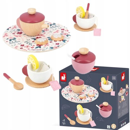  JANOD Wooden Tea Set Twist J06631