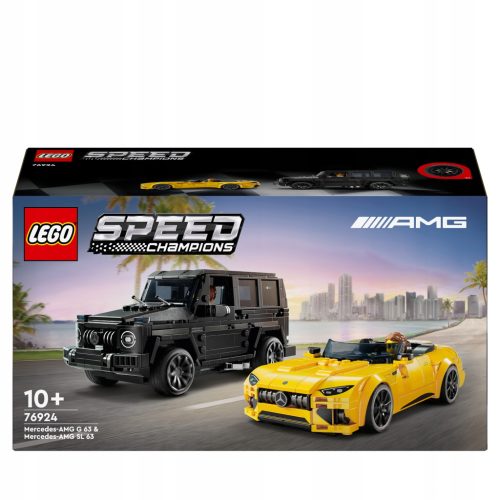  LEGO SPEED CHAMPIONS 76924 MERCEDES AMG G 63 AND MERCEDES AMG SL 63