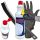  Grout Cleaner 1L D-LUX + Grout Brush + Gloves