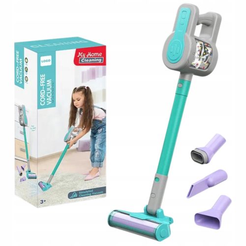  2in1 TOY VERTICAL VACUUM CLEANER with ACCESSORIES FOR CHILDREN ELECTRIC