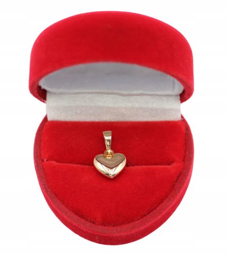  Gold PENDANT made of 316L surgical steel Z894 HEART