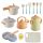  KITCHEN SET POTS KETTLE REALISTIC CUTLERY CHILDREN'S TOY