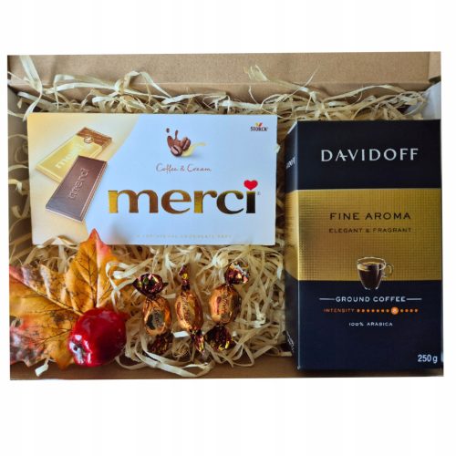  Gift set TEACHER'S DAY NAME DAY merci coffee Davidoff