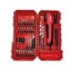  MILWAUKEE SET OF IMPACT BITS, DRILL BITS, ATTACHMENTS, 35 PIECES