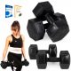  Rubberized dumbbells Sapphire 2x 5 kg 2 pcs.