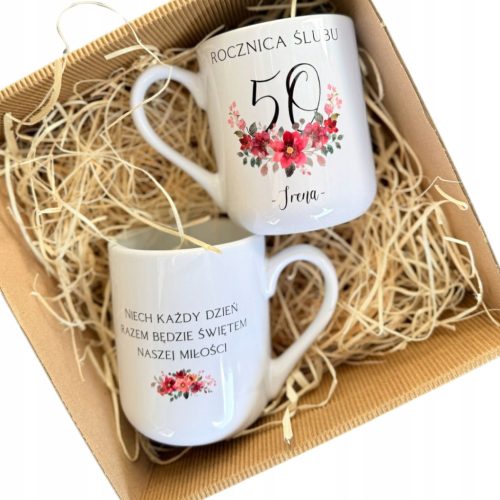  WEDDING ANNIVERSARY GIFT MUGS 25 40 50 YEARS ANNIVERSARY GIFTS FLOWERS