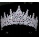  Large silver tiara diadem wedding crown for bride hen party