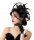  Beautiful fascinator, hat, flower headband, hair clip, black banquet hat