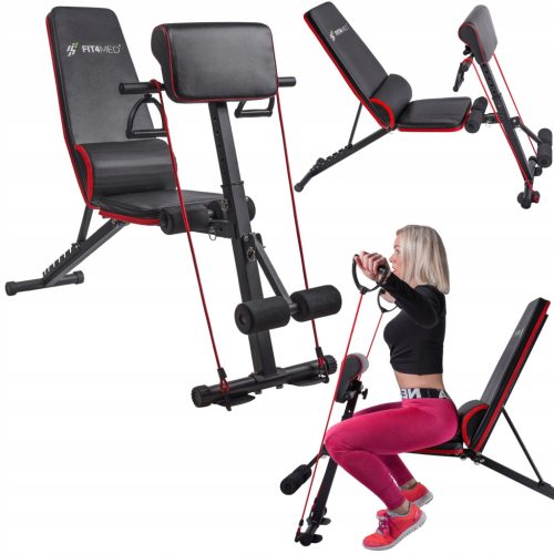  FIT4MED adjustable training bench