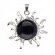  SUN pendant Cairo night twinkling stone glass pendant symbol