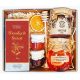  GIFT SET TEA BASKET PLUM STRAWBERRY