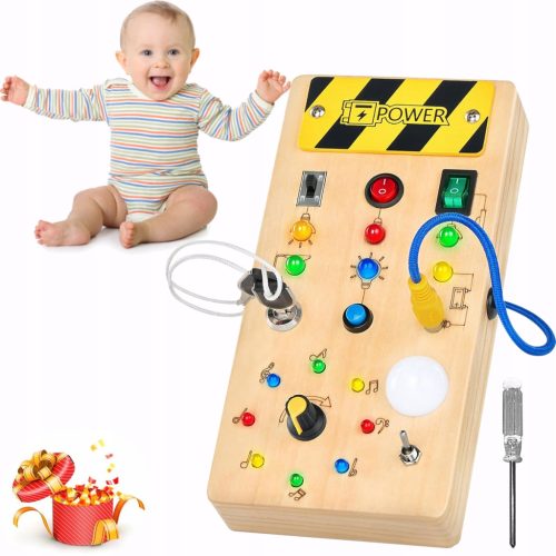  LED SWITCH CONTROL BOARD SENSORY PANEL WOODEN CONTROLLER