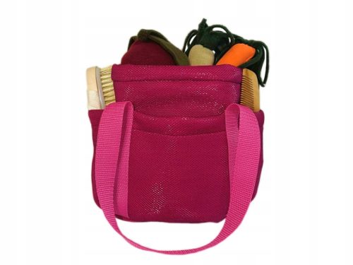  ORGANIZER BAG WITH ACCESSORIES FOR HOBBY HORSE - PINK