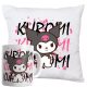  MUG AND PILLOW SET KUROMI ONEGAI MY MELODY KUROMI GIFT SET