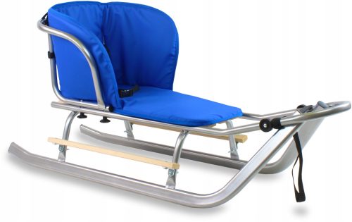  Children's sled with backrest, footrests and mattress -S01