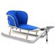  Children's sled with backrest, footrests and mattress -S01