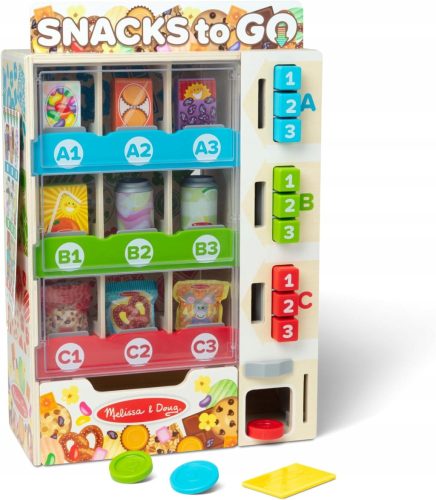  Melissa & Doug Snacks to Go wooden snack machine