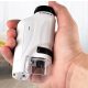  POCKET MICROSCOPE FOR CHILDREN AND TEENAGERS-ZOOM 60x to 120x LED LIGHT