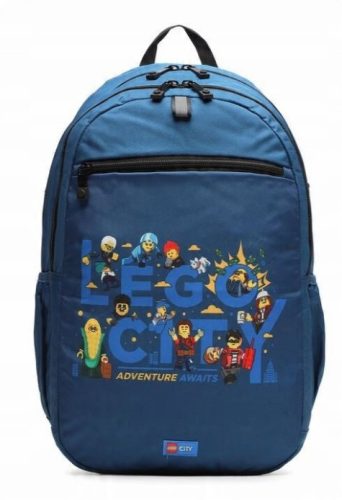 LEGO CITY School Backpack 20268-2312: Durable and Reflective Features