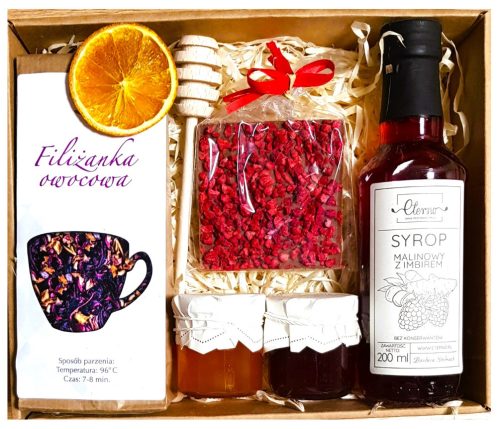  GIFT BASKET GIFT TEA HONEY FOR TEACHER'S DAY