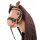  Hobby Horse size A4, brown Mustang "Silent Wind" + halter + reins