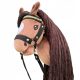  Hobby Horse size A4, brown Mustang "Silent Wind" + halter + reins