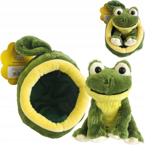  PLUSH FROG frog in the house MASCOT plush toy bear