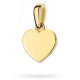  GOLD PENDANT HEART PENDANT 333