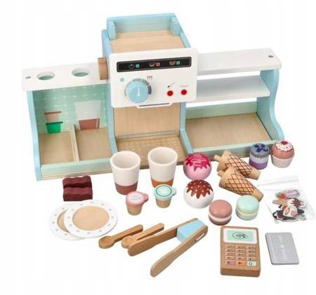  Wooden cafe Adam Toys N4005 22x15x42 cm