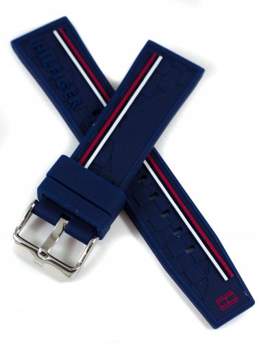  Tommy Hilfiger Silicone Watch Strap - 22mm