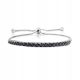  Bracelet s2 White Gold, Black Franko, spinel